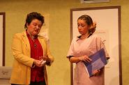 Mme Ramo et Isabelle